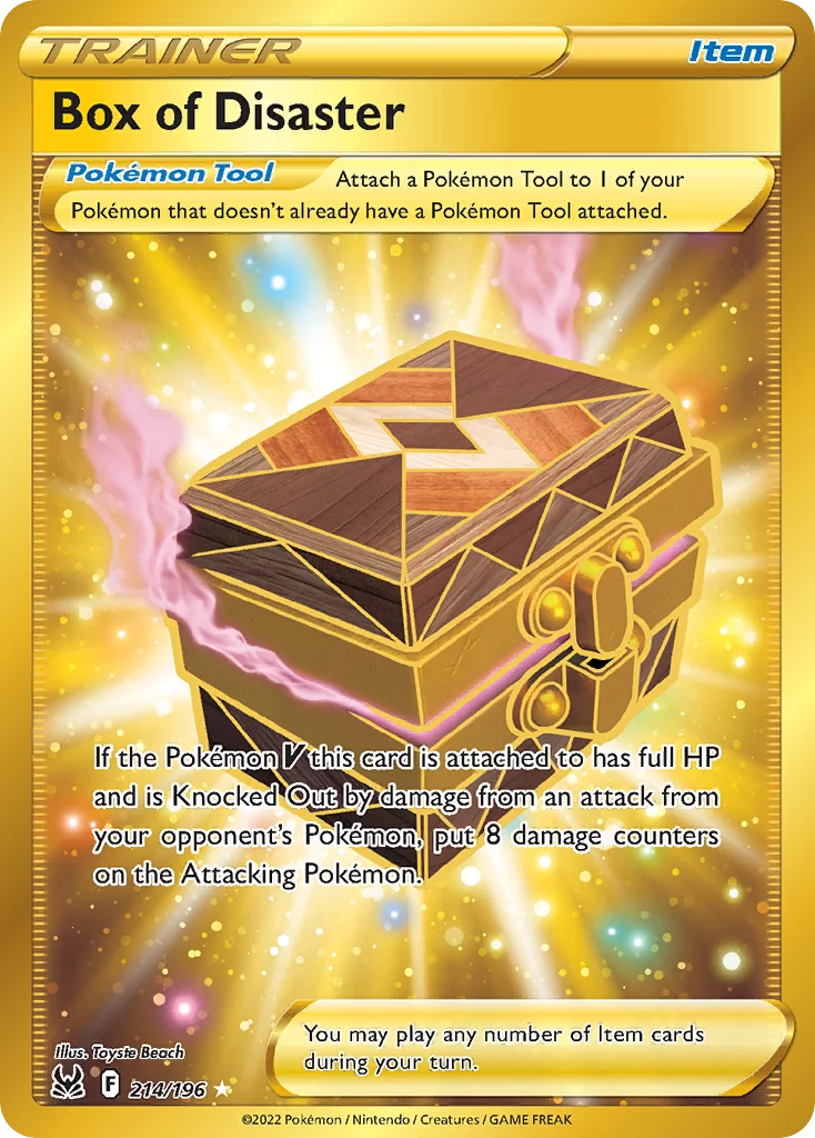 Box of Disaster 214/196 Rare secret