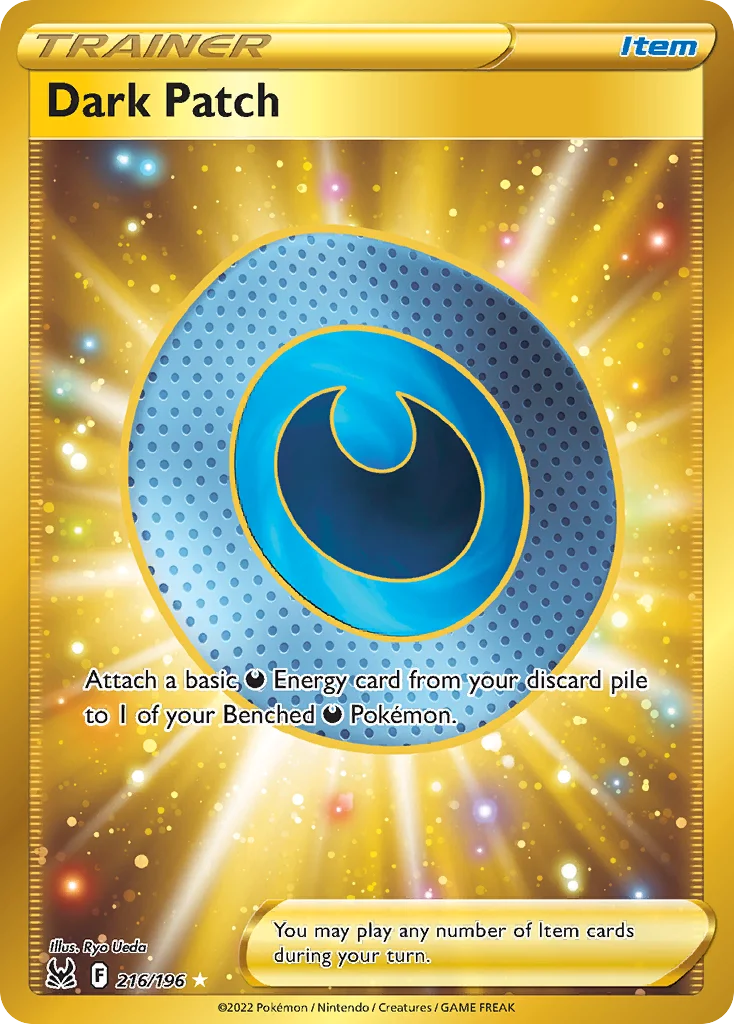 Dark Patch 216/196 Rare secret