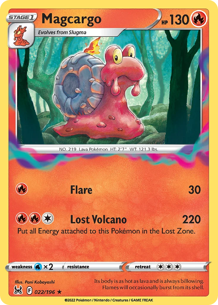 Magcargo 022/196 Rare