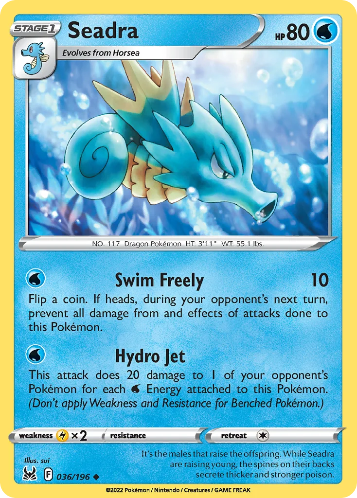 Seadra 036/196 Uncommon