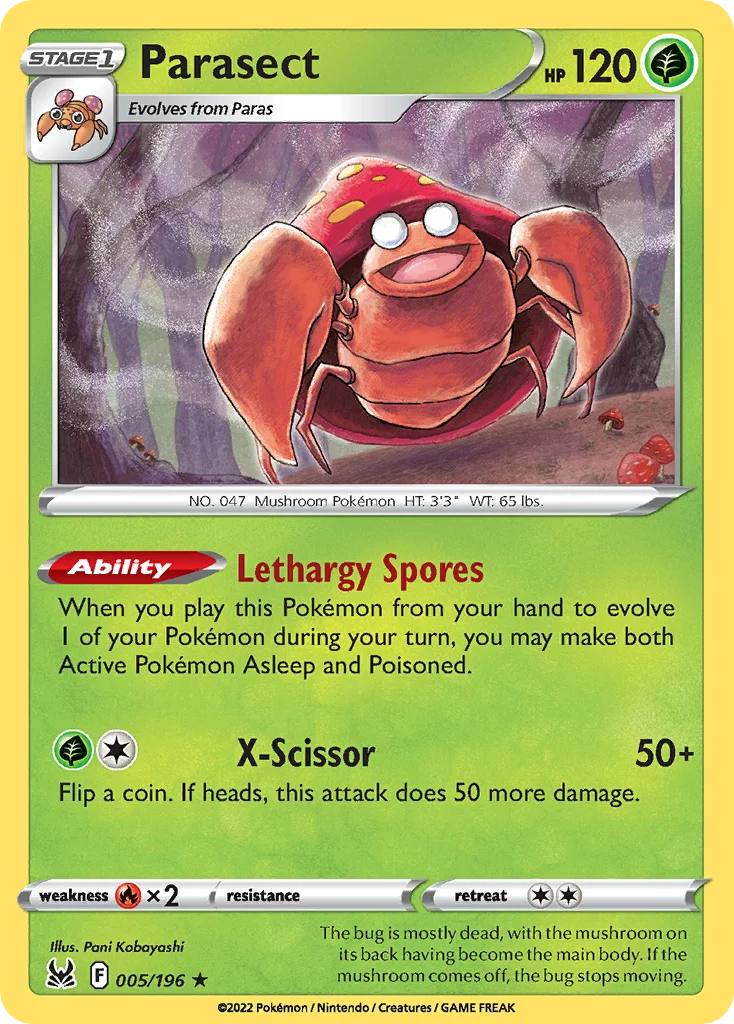 Parasect 005/196 Rare