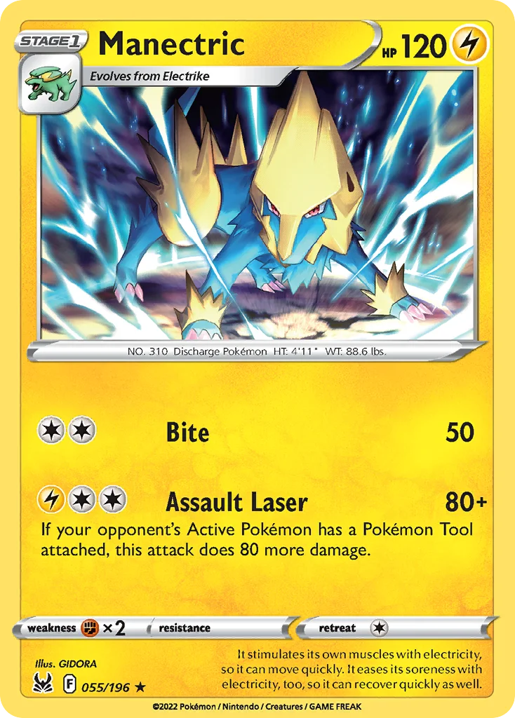 Manectric 055/196 Rare