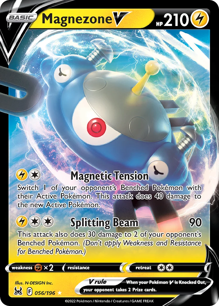 Magnezone V 056/196 Rare holo v