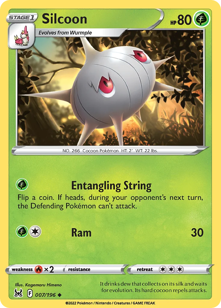 Silcoon 007/196 Uncommon