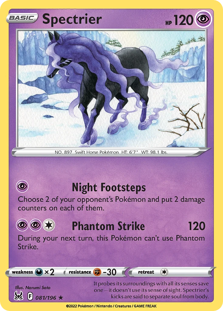 Spectrier 081/196 Rare holo