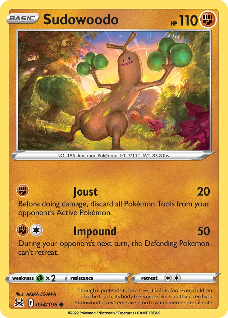Sudowoodo 094/196 Common
