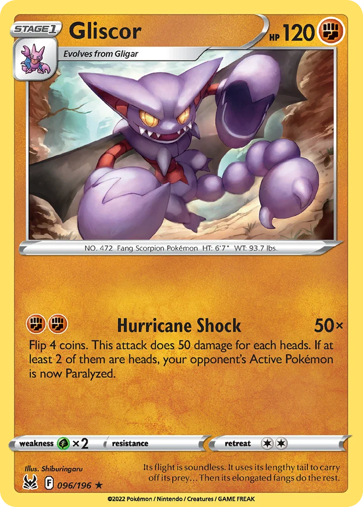 Gliscor 096/196 Rare