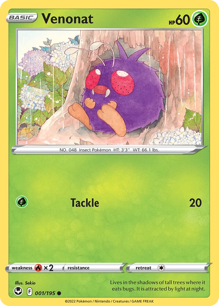 Venonat 001/195 Common