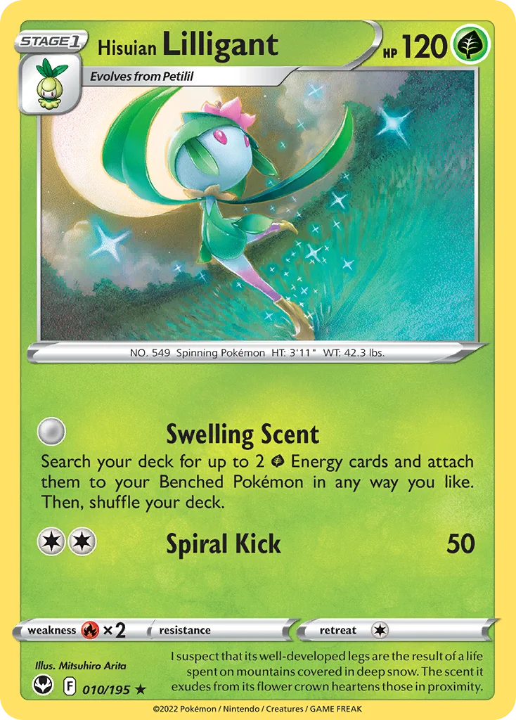 Hisuian Lilligant 010/195 Rare
