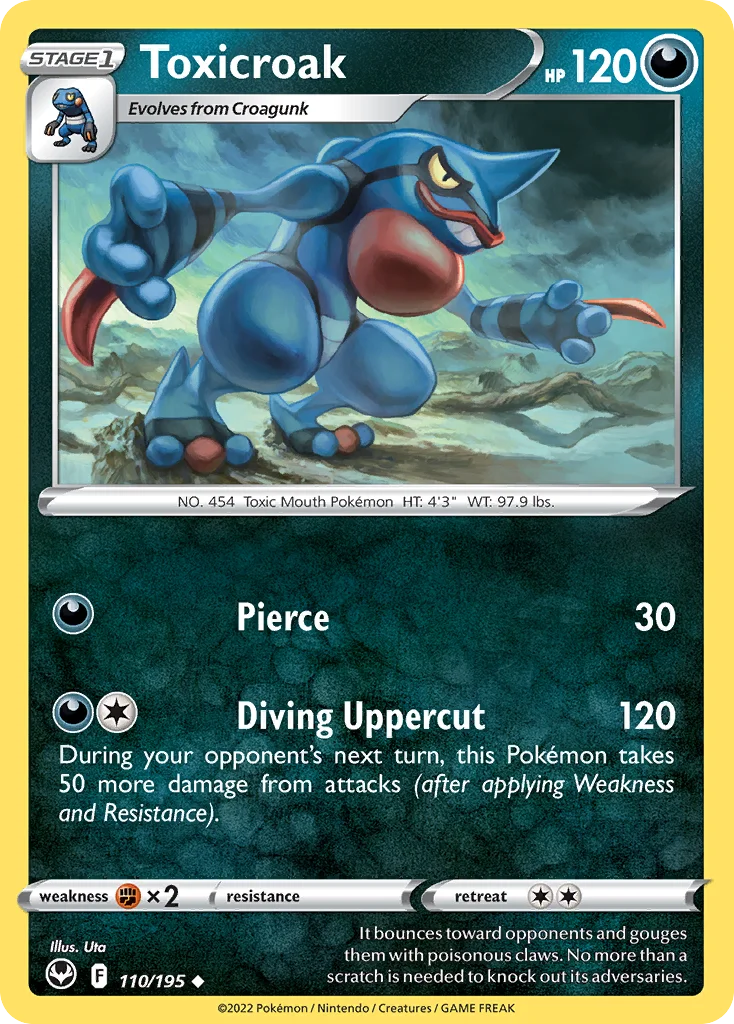 Toxicroak 110/195 Uncommon