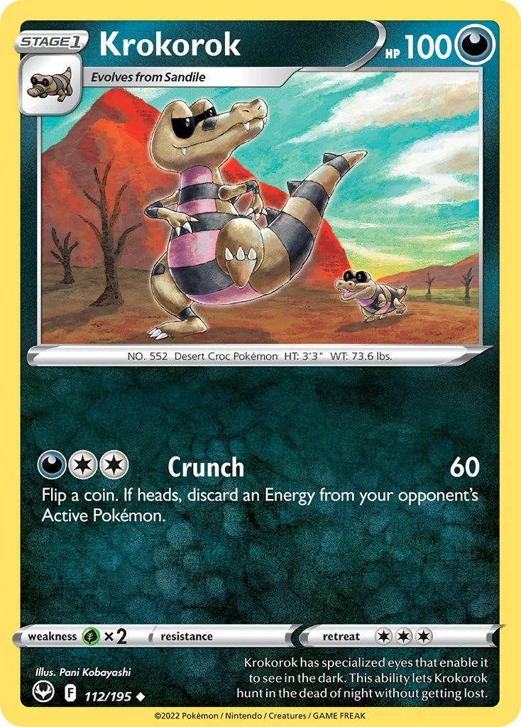 Krokorok 112/195 Uncommon