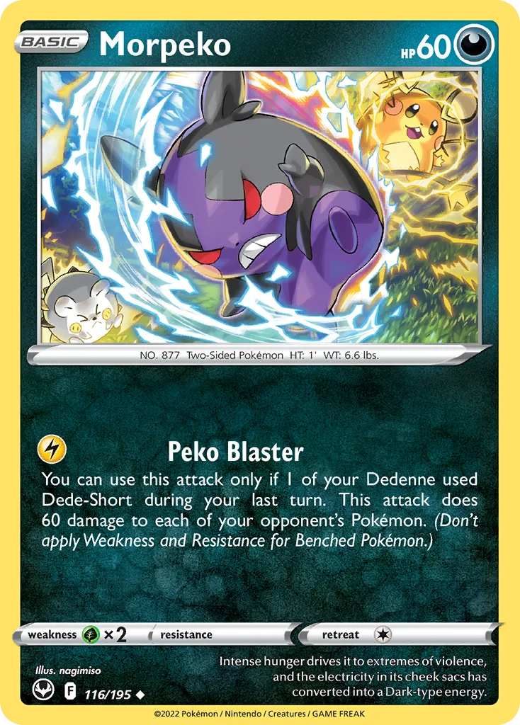 swsh12-116 Morpeko 116/195 Uncommon
