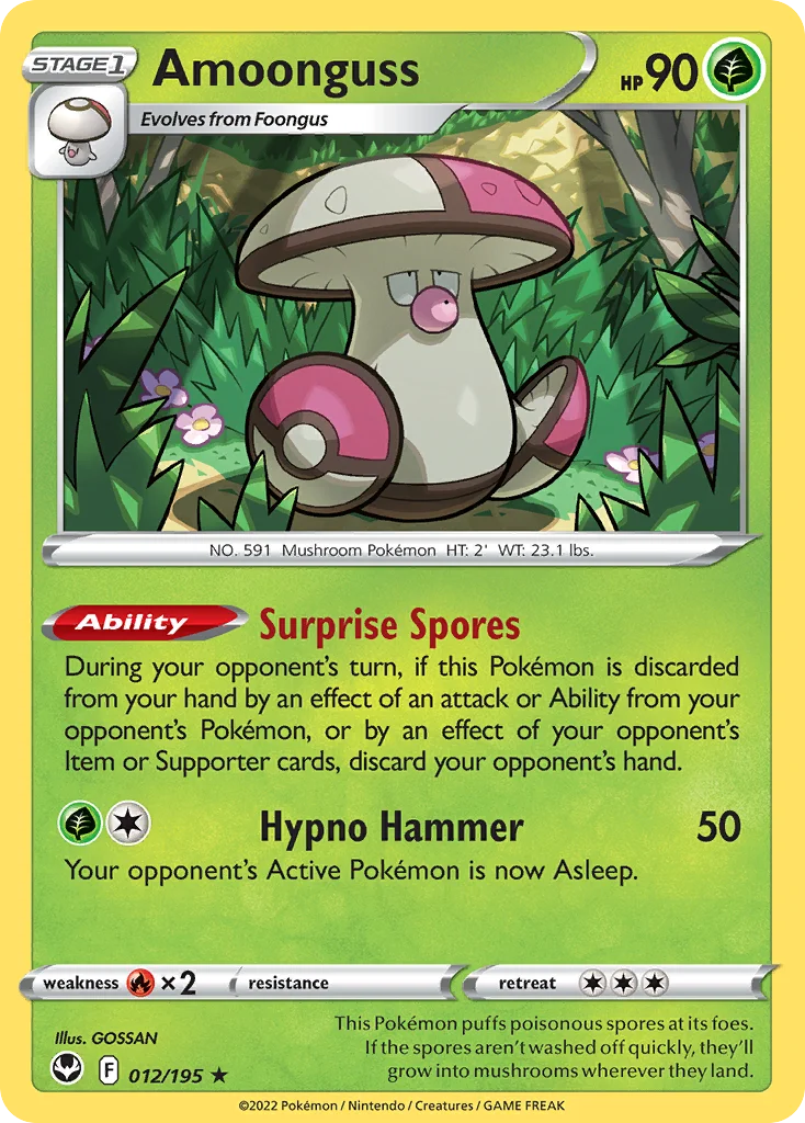 Amoonguss 012/195 Rare