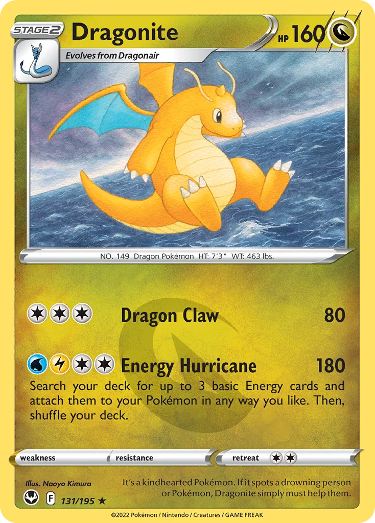 Dragonite 131/195 Rare holo