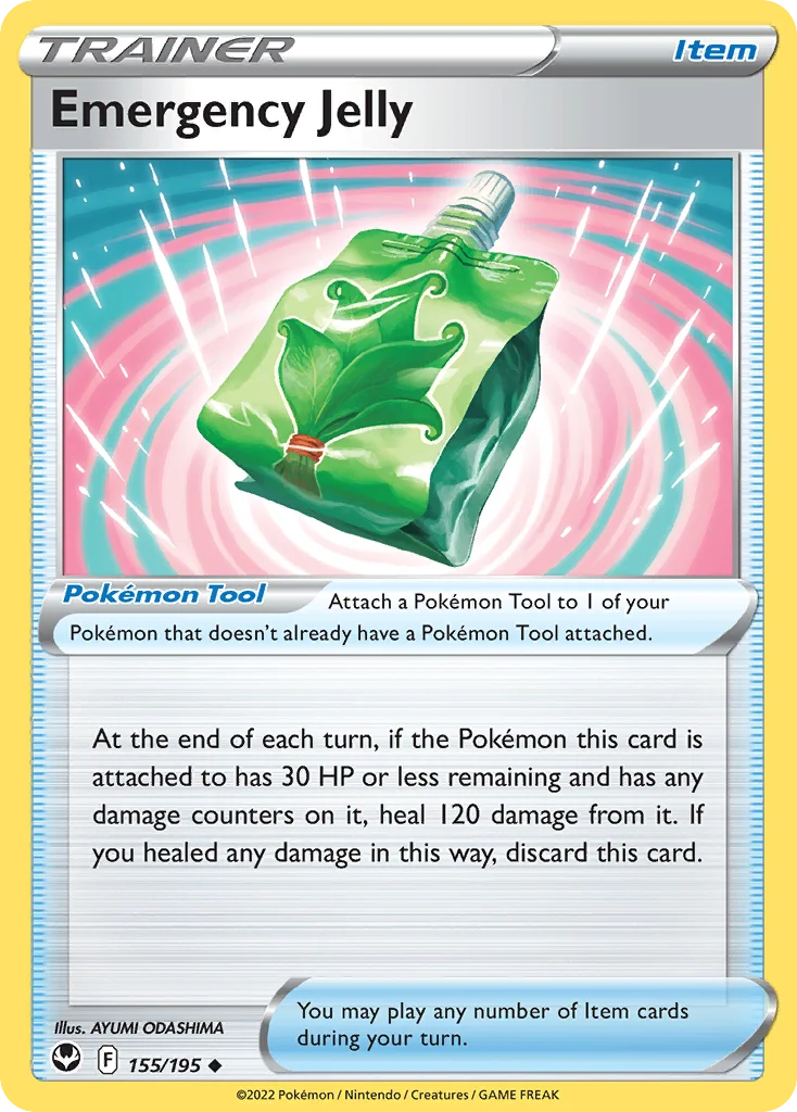 swsh12-155 Emergency Jelly 155/195 Uncommon