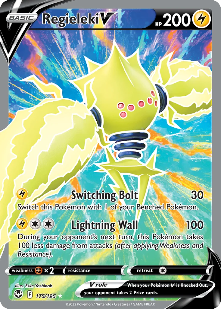 swsh12-175 Regieleki V 175/195 Rare ultra