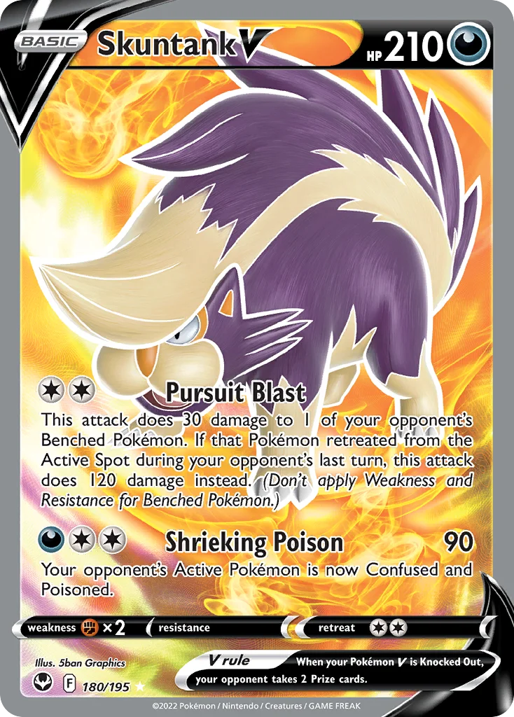 Skuntank V 180/195 Rare ultra