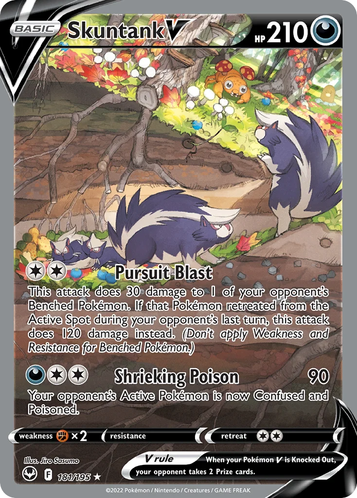 Skuntank V 181/195 Rare ultra
