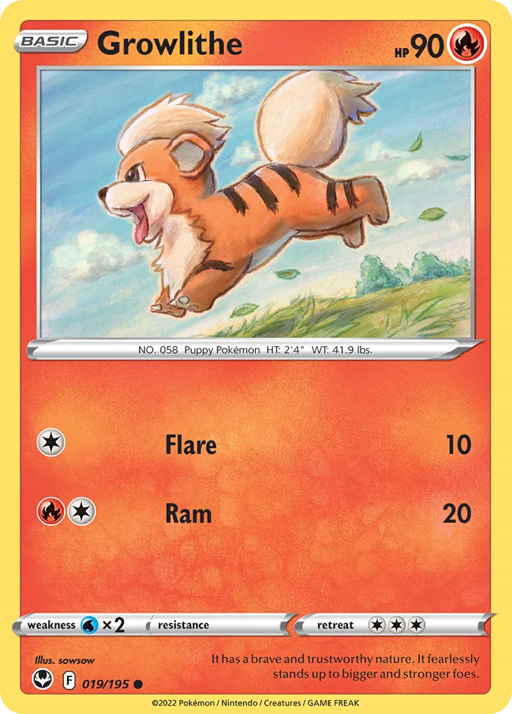 Growlithe 019/195 Common