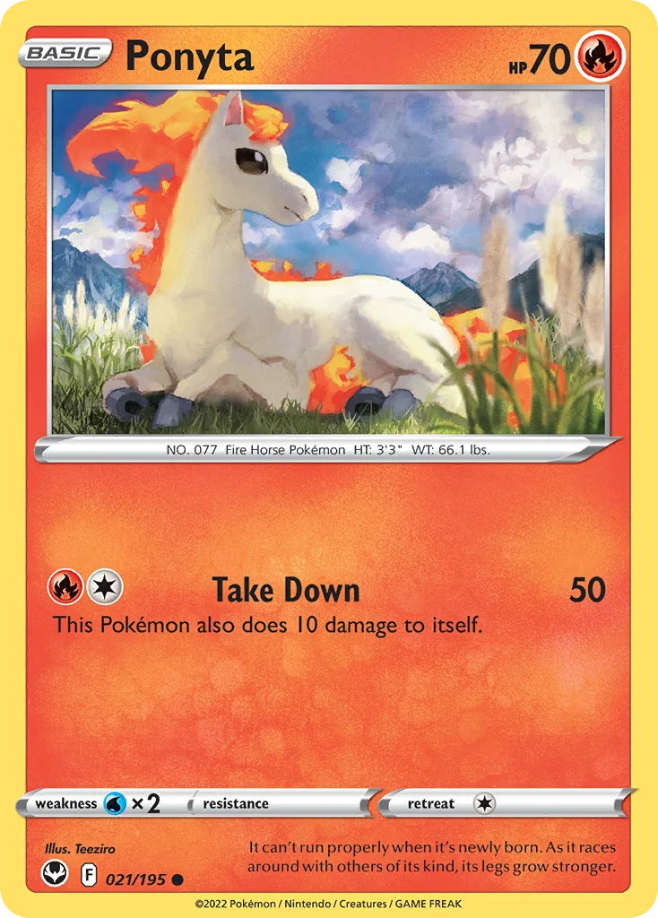 Ponyta 021/195 Common