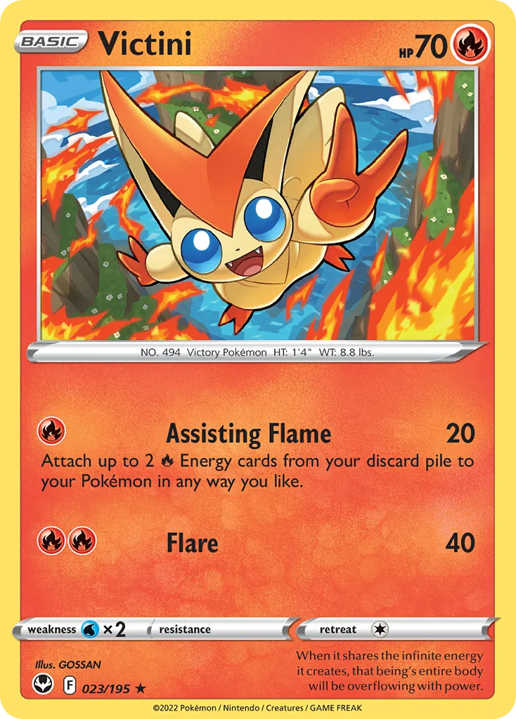 swsh12-23 Victini 023/195 Rare