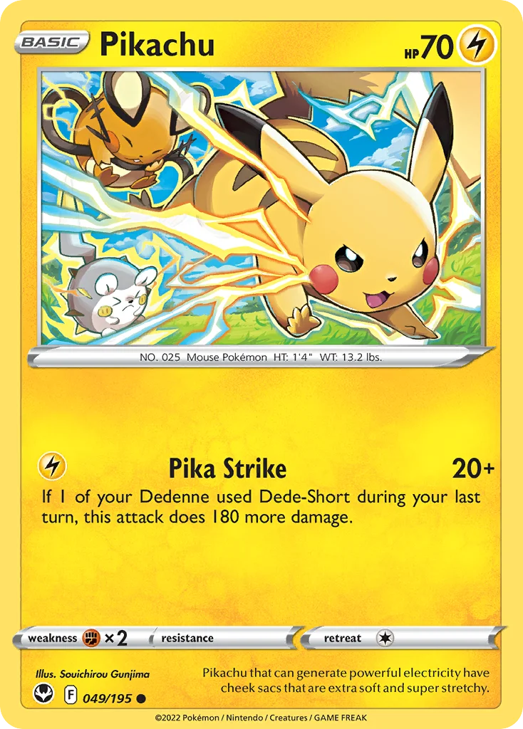Pikachu 049/195 Common