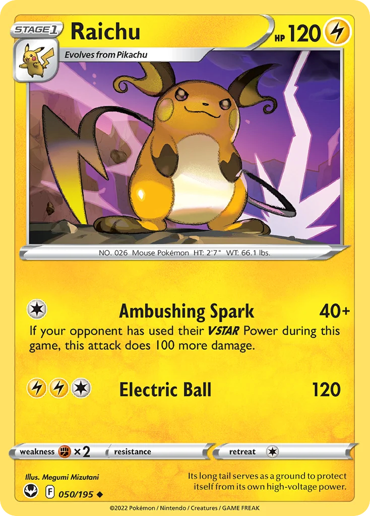 Raichu 050/195 Uncommon
