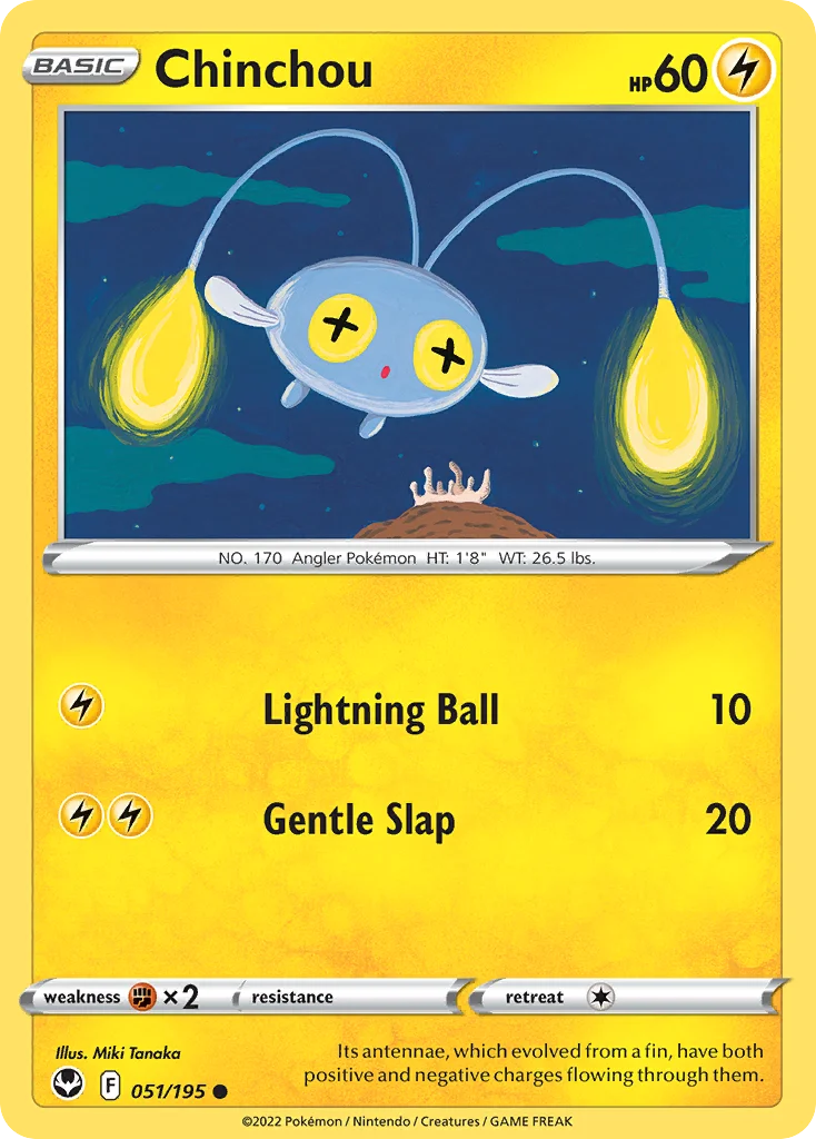 Chinchou 051/195 Common