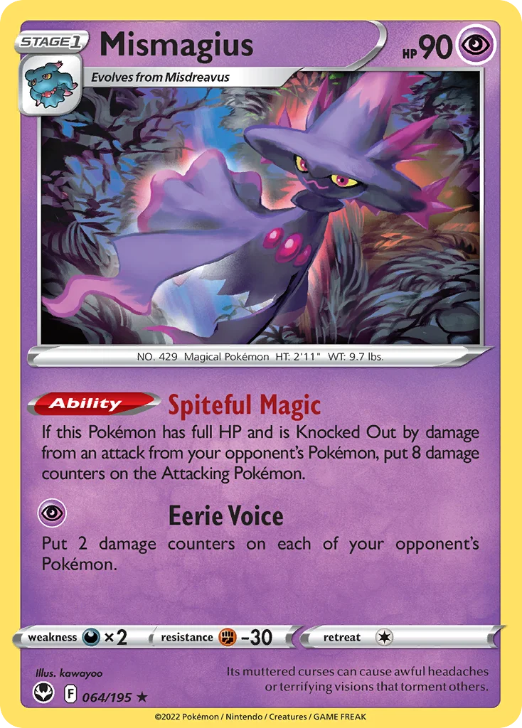 Mismagius 064/195 Rare