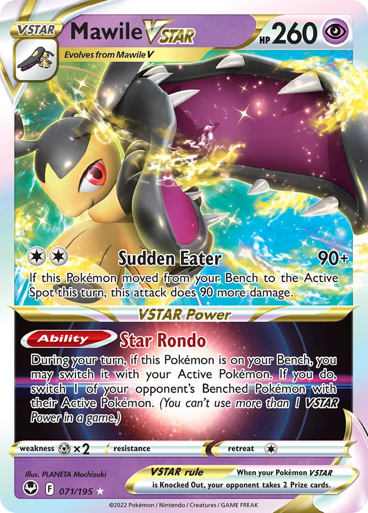 Mawile VSTAR 071/195 Rare holo vstar