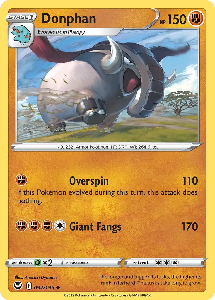 Donphan 092/195 Uncommon