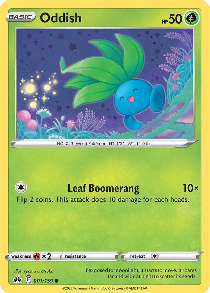 Oddish 001/159 Common