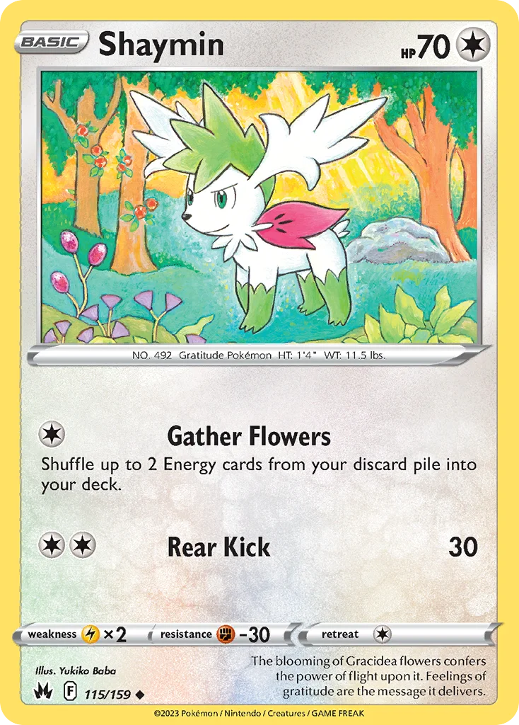 Shaymin 115/159 Uncommon