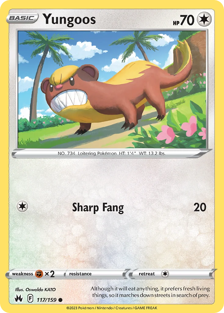 Yungoos 117/159 Common