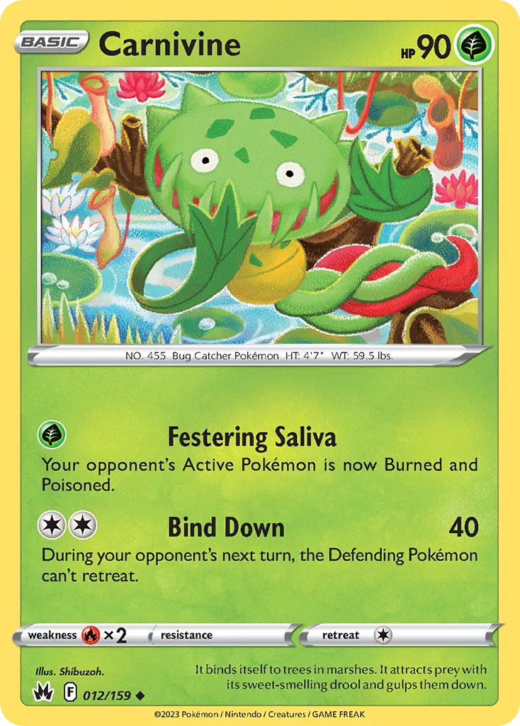 Carnivine 012/159 Uncommon