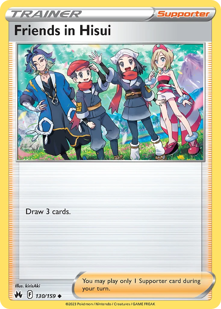 Friends in Hisui 130/159 Uncommon