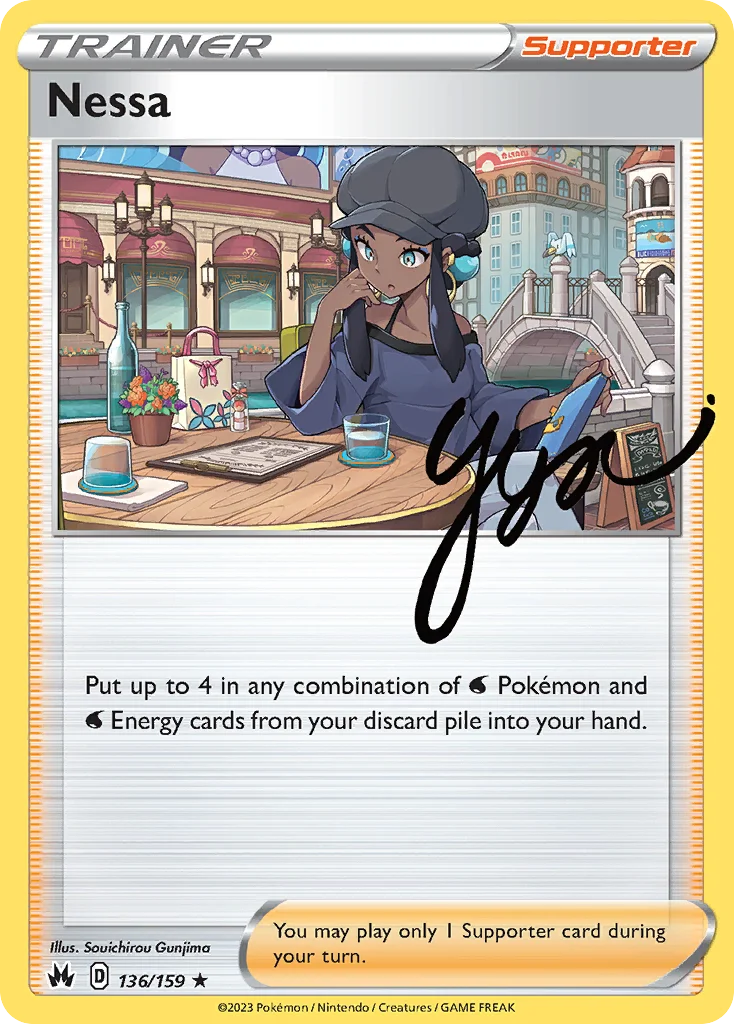 Nessa 136/159 Rare holo