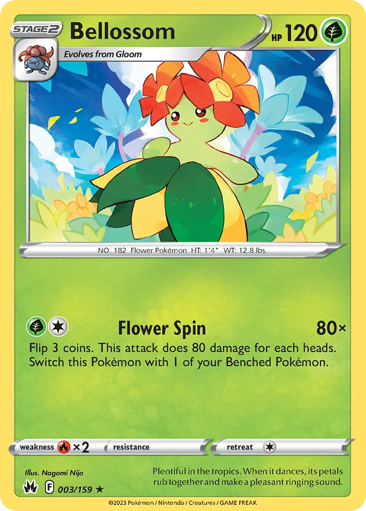 Bellossom 003/159 Rare