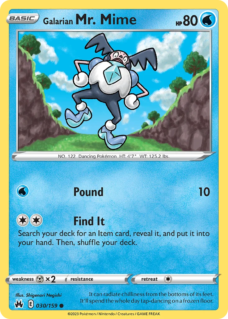 Galarian Mr. Mime 030/159 Common