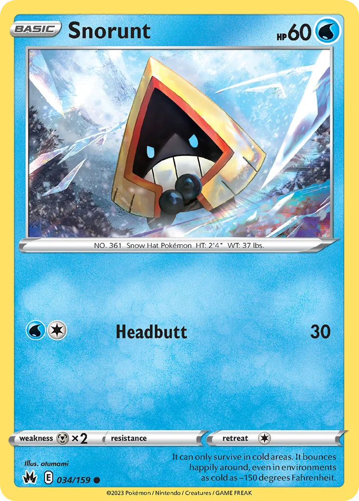 Snorunt 034/159 Common