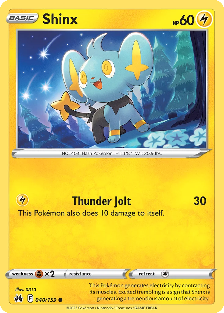swsh12pt5-40 Shinx 040/159 Common
