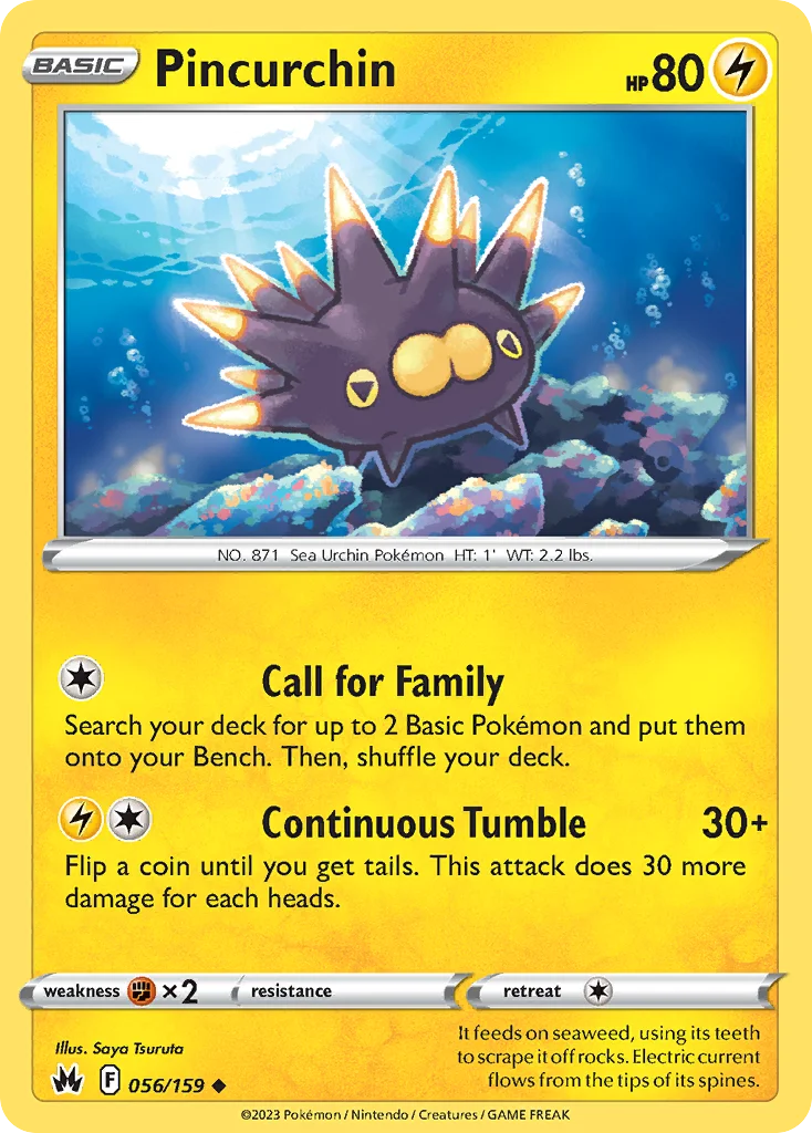Pincurchin 056/159 Uncommon