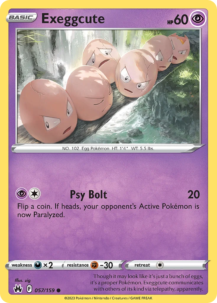 Exeggcute 057/159 Common