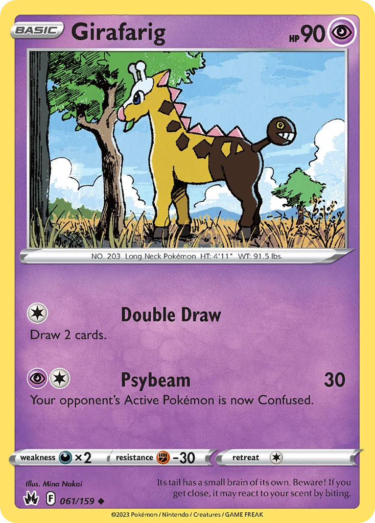 Girafarig 061/159 Uncommon