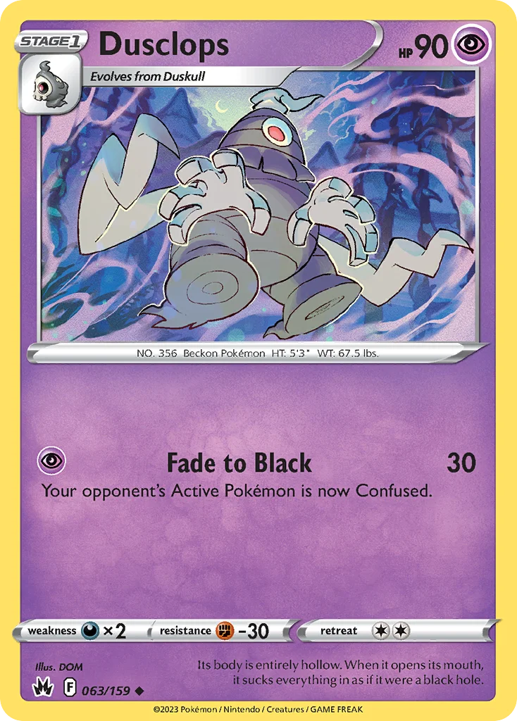 Dusclops 063/159 Uncommon