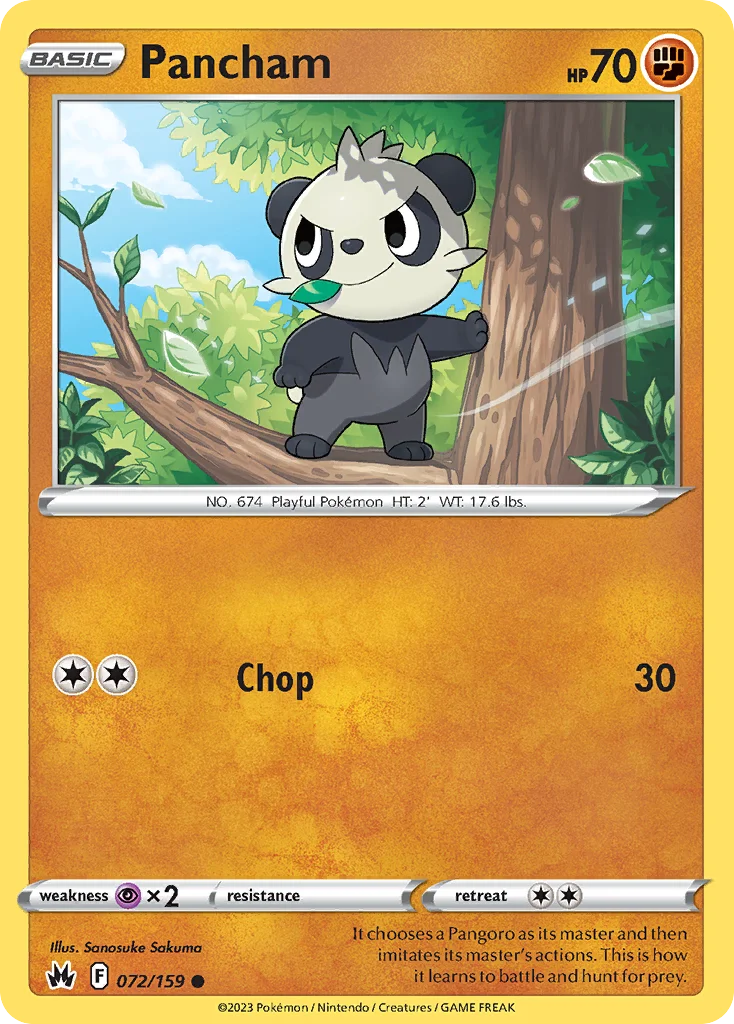 Pancham 072/159 Common