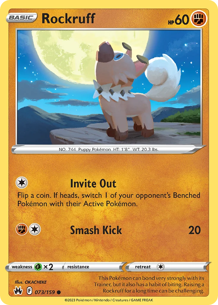 Rockruff 073/159 Common