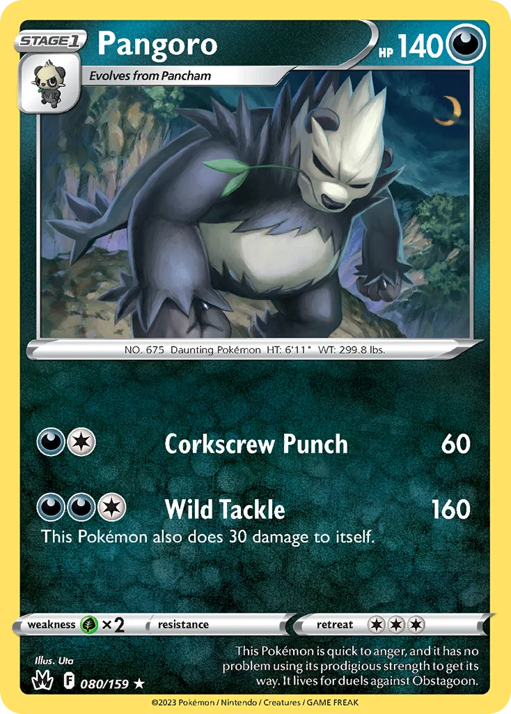 Pangoro 080/159 Rare