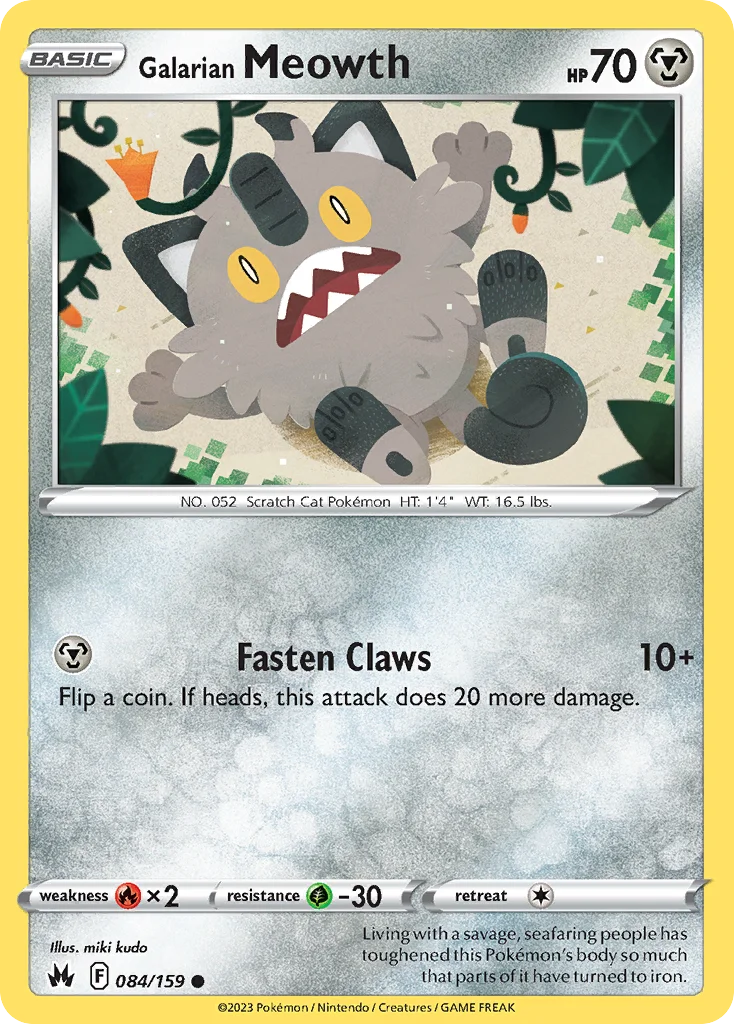 Galarian Meowth 084/159 Common