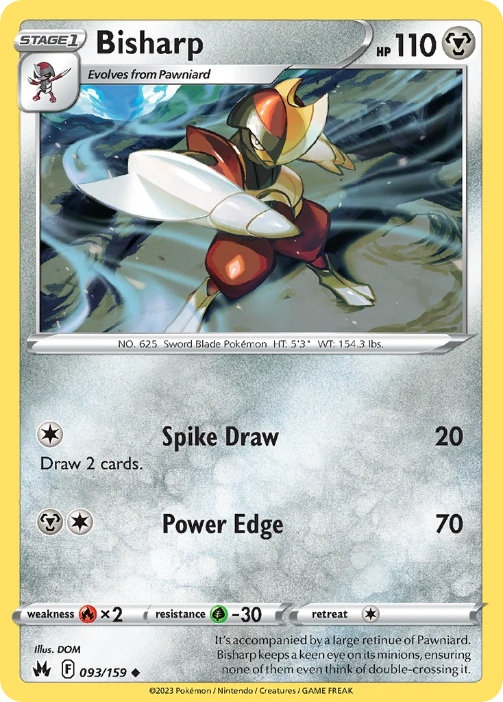 Bisharp 093/159 Uncommon